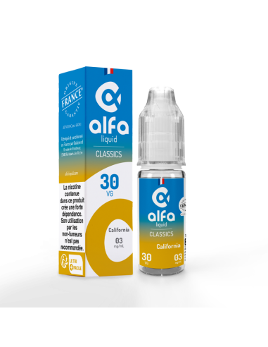 California Classic Alfaliquid 10 ml vape