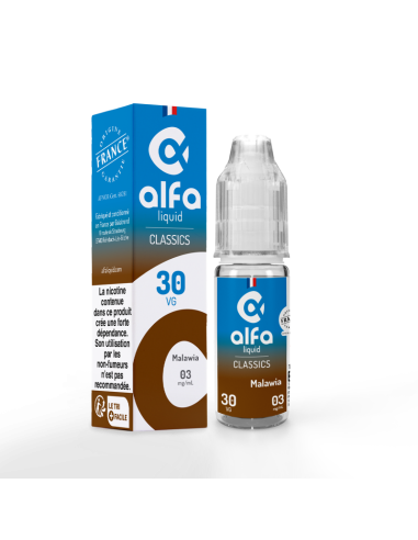 Malawia Alfaliquid 10 ml e-liquide sec