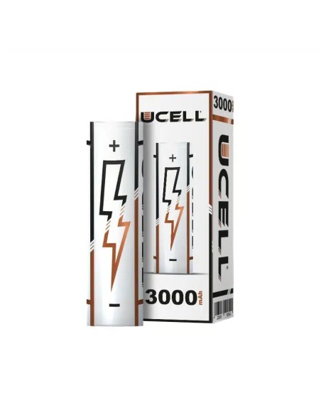 Accu 18650 3000mAh 30A UCELL | Batterie pour e-cigarette | Kumo