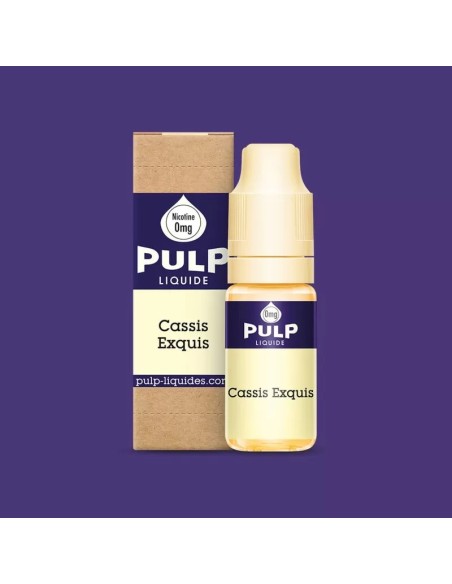 E-liquide Cassis Exquis Pulp 10ml | Fruité authentique | Kumo