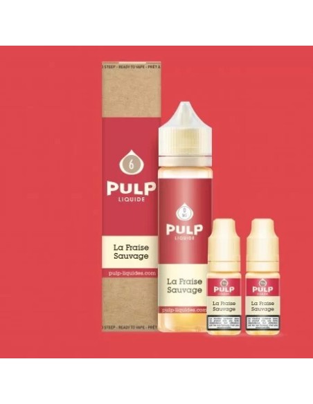 LA FRAISE SAUVAGE PULP 60 ML - E-liquide fruité authentique | Kumo