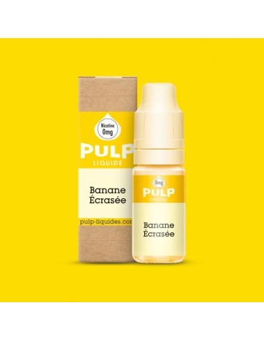 E-liquide BANANE ECRASEE PULP 10 ML | Saveur fruitée | Kumo