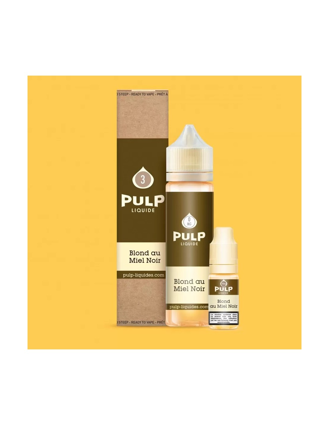 Blond au Miel Noir PULP 60ml - E-liquide | Kumo