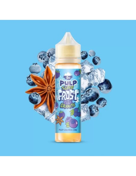 BLUE GRANITE FROST - E-liquide Myrtille Givrée 50ml | Kumo