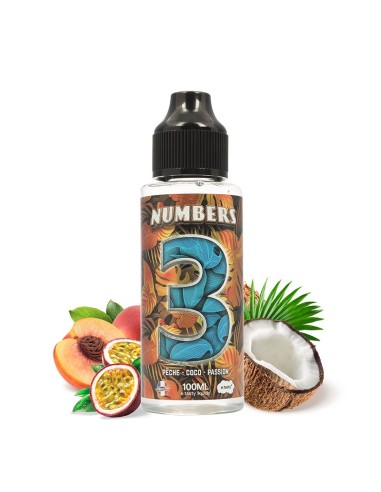 Numbers 3 ETASTY 100ml - E-liquide Fruité Français | Kumo