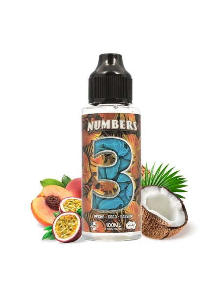 NUMBERS 3 100ml - E-liquide fruits rouges et fruits des bois | Kumo