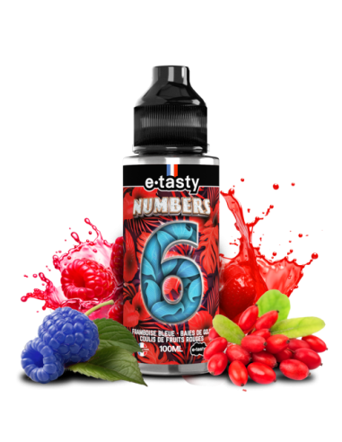 E-liquide NUMBERS 6 mangue fruits exotiques 100ml | Kumo