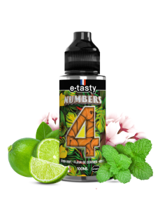 E-liquide NUMBERS 4 ETASTY 100ml - Saveur ananas exotique | Kumo