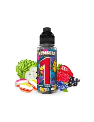 Numbers 1 Etasty 100ml - E-liquide fruité gourmand | Kumo