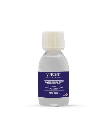 Base 20/80 VDLV 125ml pour DIY e-liquides personnalisés | Kumo