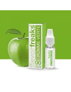 E-liquide Pomme Verte FlavorFreaks - Saveur fruitée acidulée | Kumo