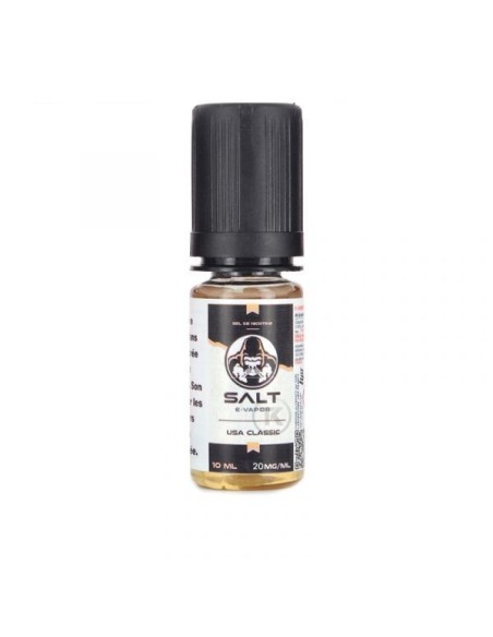 USA Classic Salt E-Vapor | E-liquide sel de nicotine 10ml | Kumovape