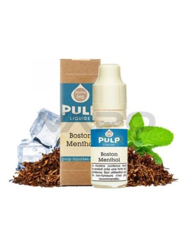 BOSTON MENTHOL PULP 10ML | Fraîcheur Intense Débutants | KumoVape
