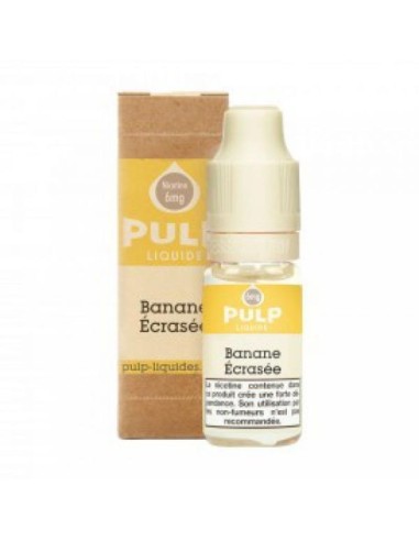 E-liquide BANANE ECRASEE PULP 10 ML | Saveur fruitée | Kumo