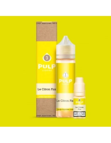 CITRON FIZZ PULP 60ML | E-liquide agrume pétillant | Kumo