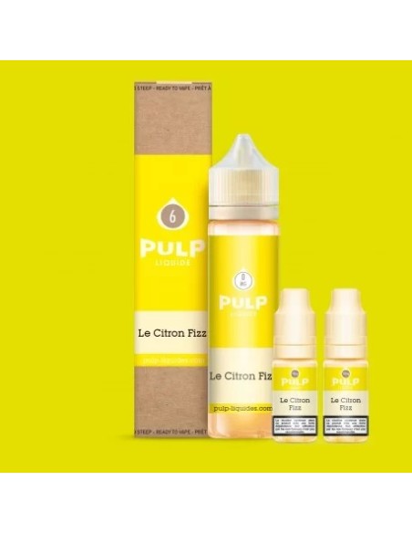 Citron Fizz Pulp 60ml - E-liquide Fruité | Kumo