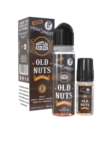 OLD NUTS MOONSHINERS 3mg 50ml - E-liquide gourmand French Liquide | Kumo