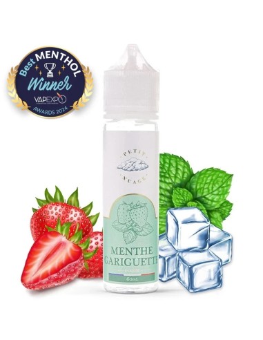 E-liquide Menthe Gariguette 60ml - Fraîcheur fruitée | Kumo