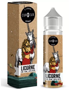 LICORNE ASTRALE CURIEUX 50ML | E-liquide fruité mystérieux | Kumo