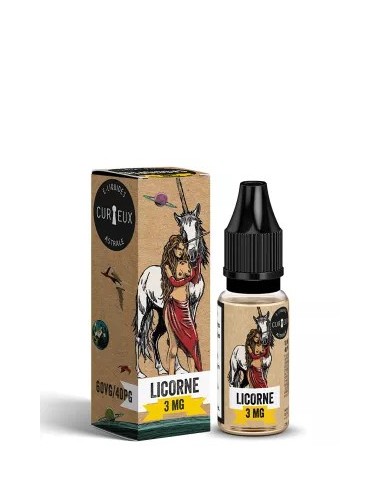 Licorne Astrale Curieux 10ml - E-liquide fruité gourmand | Kumo