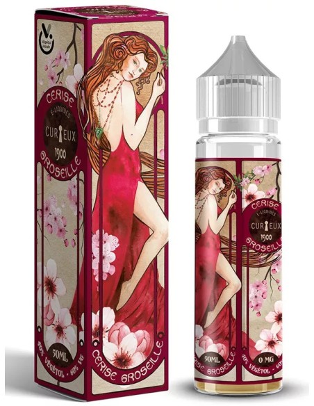 E-liquide Cerise Groseille 1900 Curieux fruité 50ml | Kumo