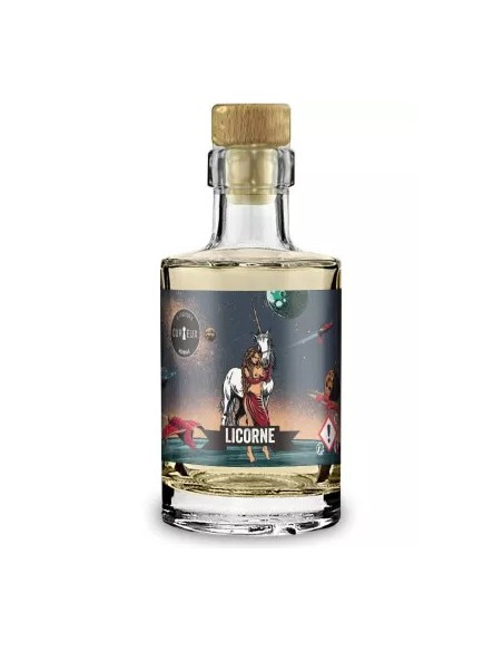 E-liquide Fruité Licorne Bouteille Astrale Curieux 200ml | Kumo