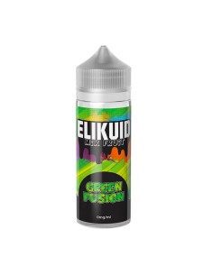 GREEN FUSION ELIKUID O JLAB 100 ML | E-liquide fruité pomme-kiwi | Kumo