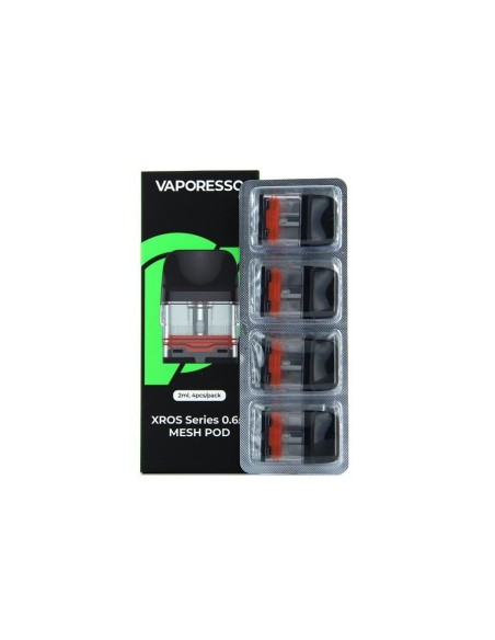 Cartouches Xros Vaporesso | Pack de 4 pour pod Xros | Kumo