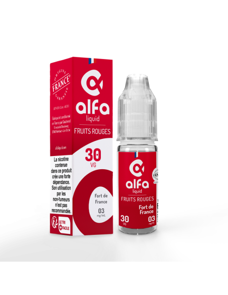 Fort de France Fruits Rouges - E-liquide tropical fruité 10 ml | Kumo