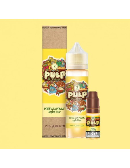 POIRE A LA POMME 60 ML PULP - E-liquide fruité poire et pomme | Kumo