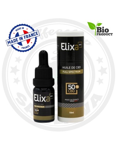 Huile CBD 50% Full Spectrum ELIXA - Haute concentration | Kumo