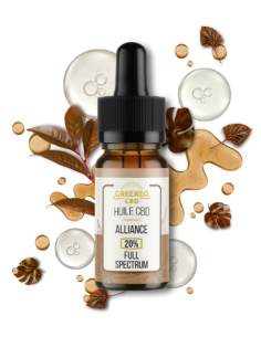 ALLIANCE 20% HUILE CBD GREENEO