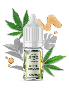E-liquide White Window CBD Greeneo 10ml | Saveur premium | Kumo