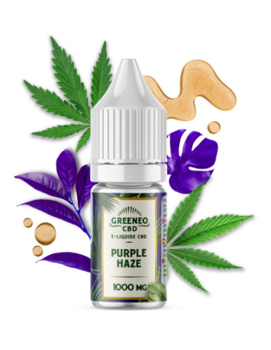Huile Sublinguale Purple Haze CBD Greeneo 10ml | Kumo