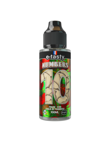 Numbers 10 Etasty 100ml - E-liquide Gourmand | Kumo