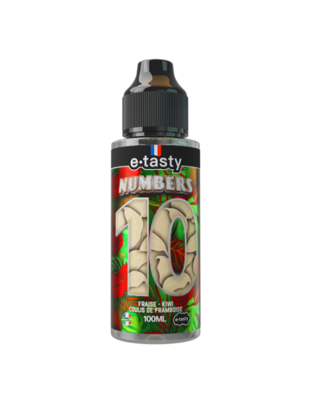Numbers 10 Etasty 100ml - E-liquide Gourmand | Kumo