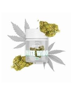 White Widow 5g Fleur CBD Greeneo | Kumo Vape