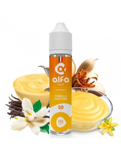 Vanille Custard Alfaliquid 50ml - E-liquide Gourmand | Kumo