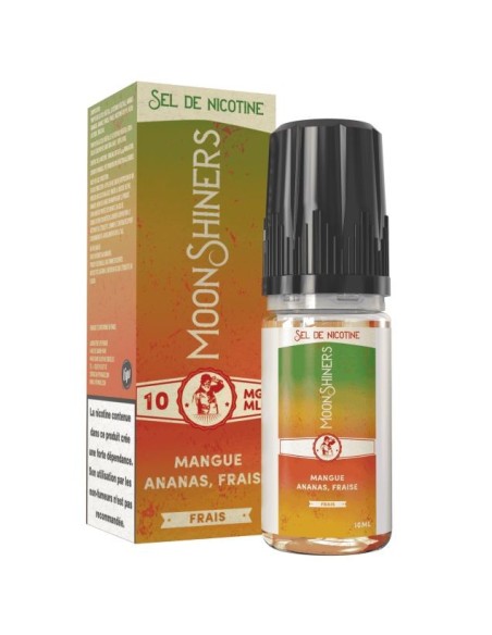 Mangue Ananas Fraise Moonshiners French Liquide 10ml | Kumo