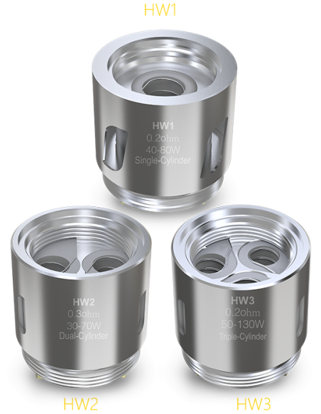 Résistance ELLO HW2 Eleaf 0.2Ω Dual Coil | Kumo