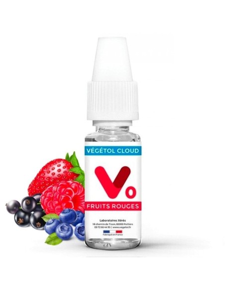 E-liquide Fruits Rouges Cloud Vegetol 10ml | Kumo Vape