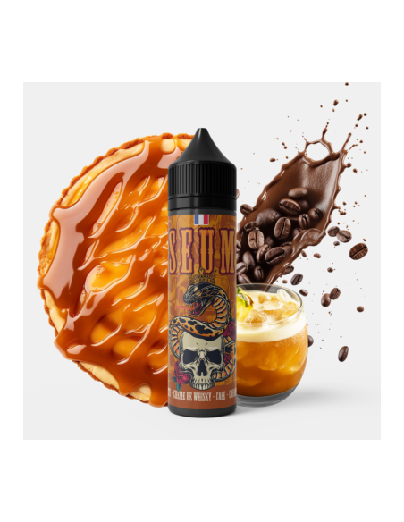 Tarte Crème Whisky SEUM BOBBLE 50ml | E-liquide | Kumo