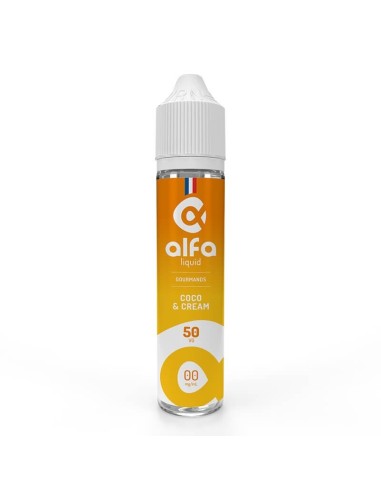 Coco Cream Alfaliquid 50ml - E-liquide Fruité | Kumo