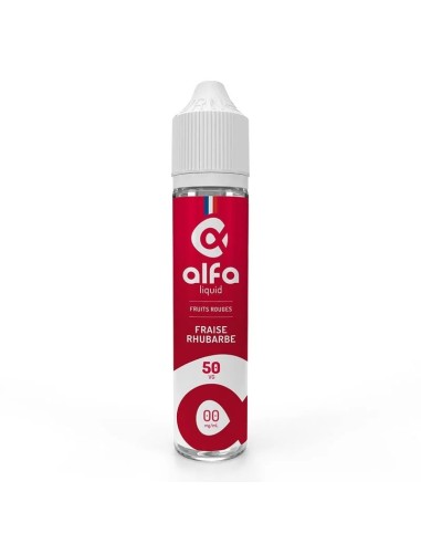 Fraise Rhubarbe Alfaliquid 50ml - E-liquide Fruité | Kumo