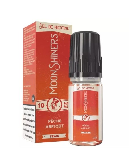 Pêche Abricot Frais Nic Salt Moonshiners 10ml | Kumo