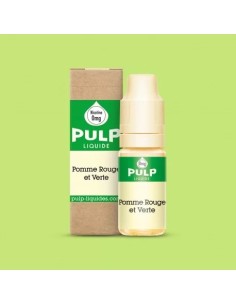 E-liquide Pomme Rouge et Verte Pulp 10ml | Kumo