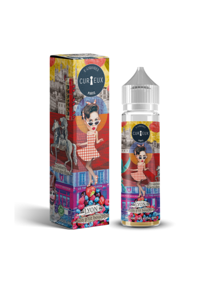 E-liquide fruité pralines roses LYON MON PETIT BOUCHON 50ML | Kumo