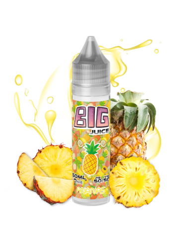 Big Juice Ananas 50ml - E-liquide Fruité Tropical | Kumo
