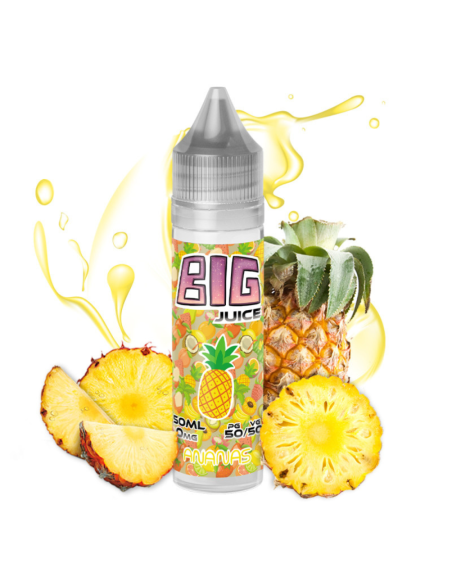 Big Juice Ananas 50ml - E-liquide Fruité Tropical | Kumo