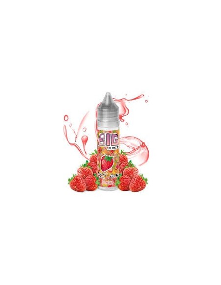 Big Juice Fraise 50ml - E-liquide Fruité Intense | Kumo